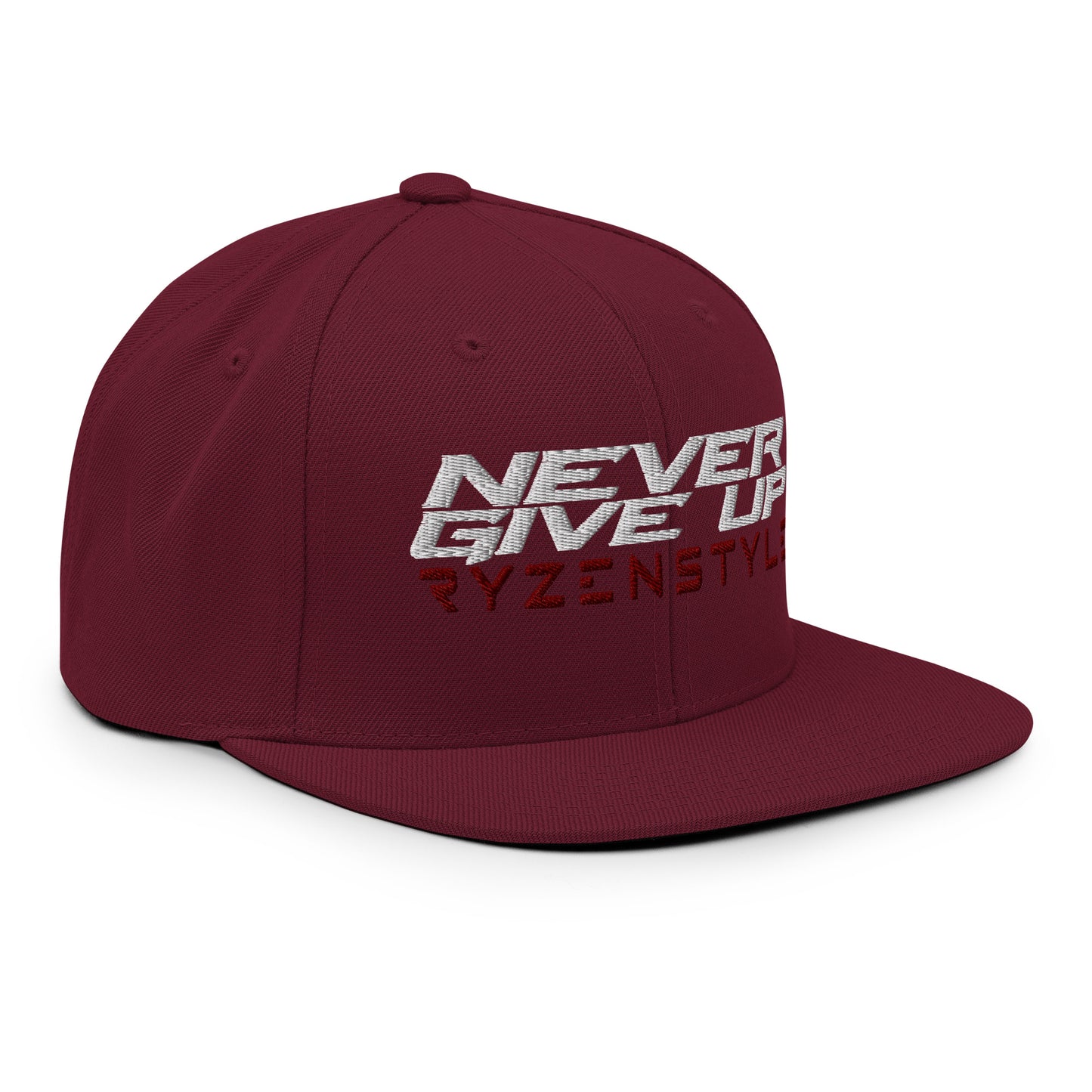 BONÉ SNAPBACK ‘NEVER GIVE UP’