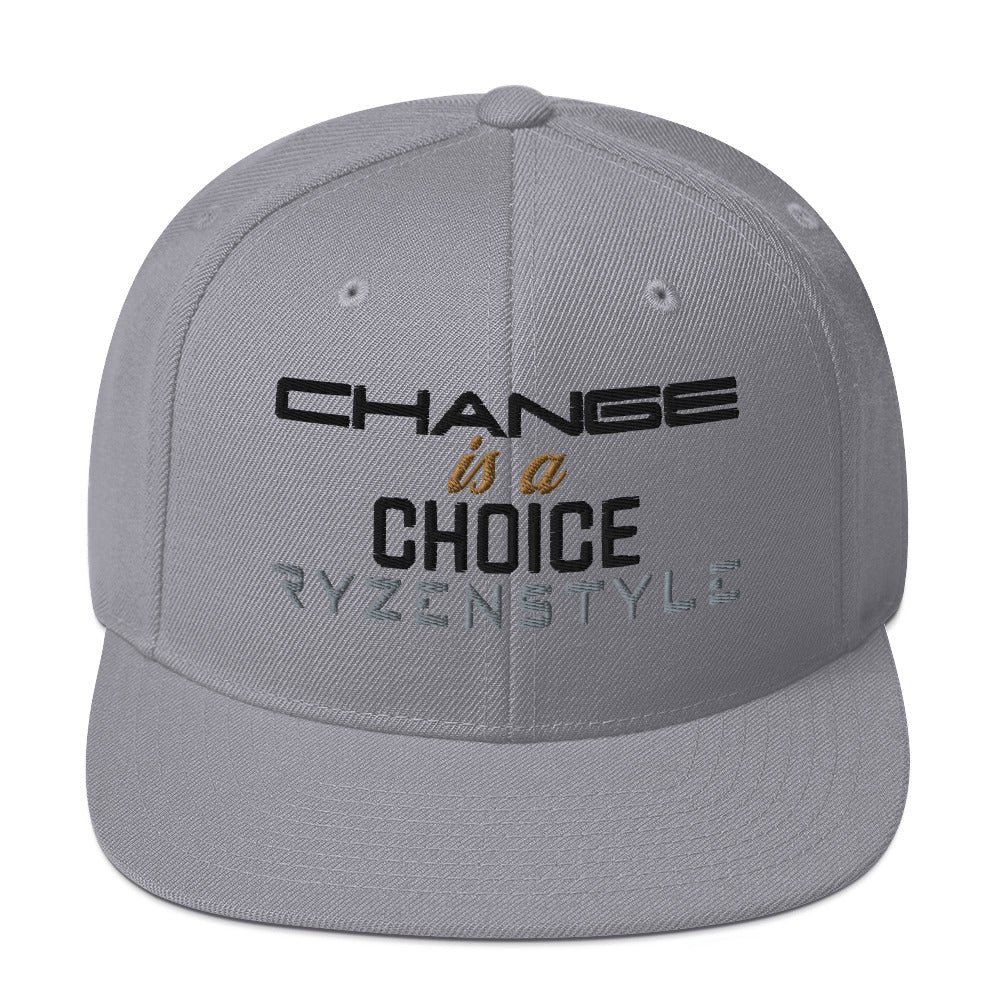 BONÉ SNAPBACK ‘CHANGE IS A CHOICE’