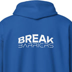 'BREAK BARRIERS' HOODED JACKET