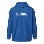 'BREAK BARRIERS' HOODED JACKET