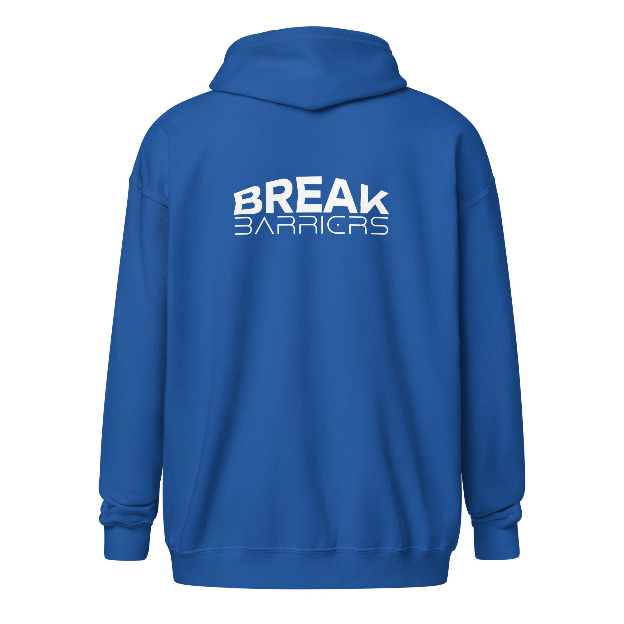 CASACO COM CAPUZ  ‘BREAK BARRIERS’