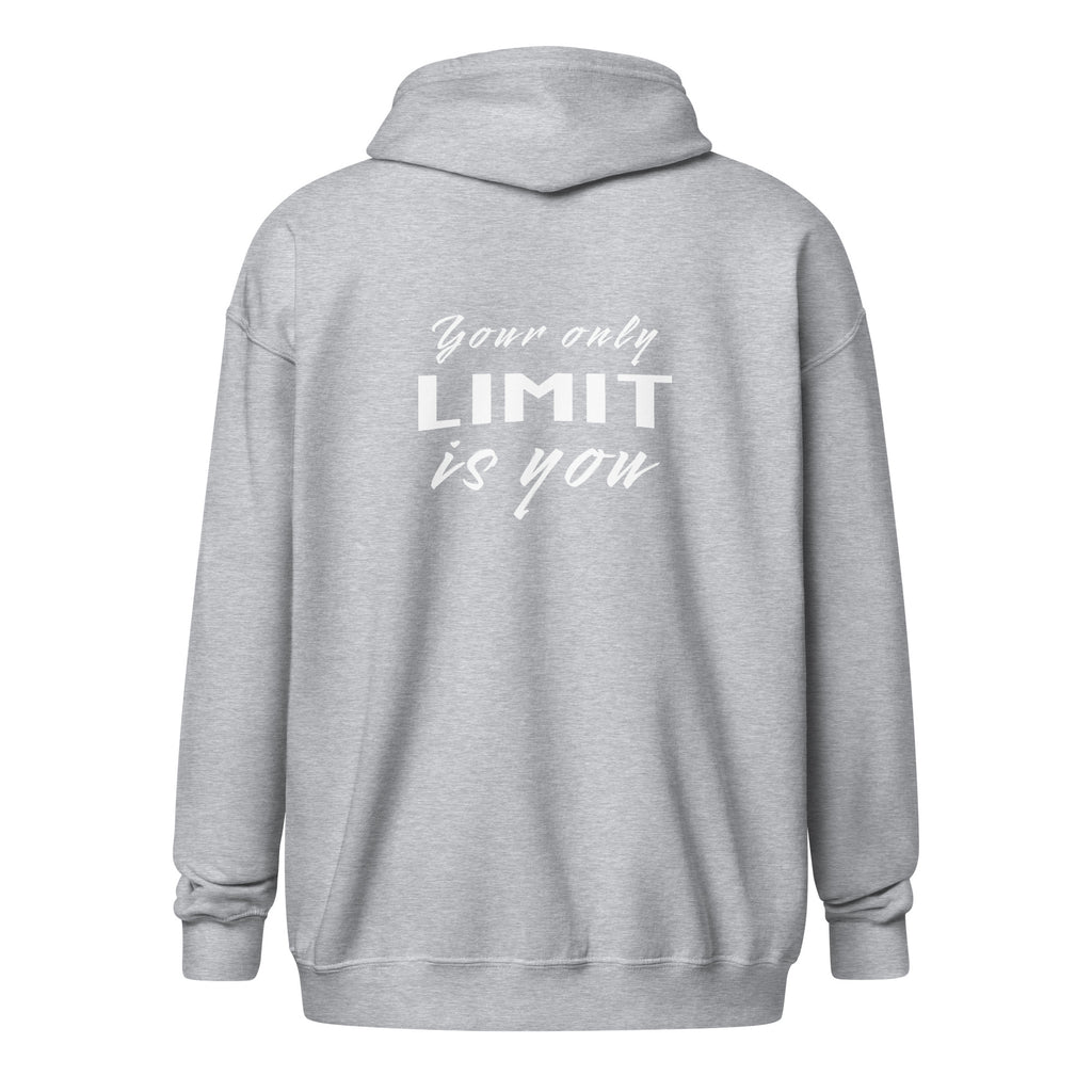 'YOUR ONLY LIMIT IS YOU' HOODED JACKET