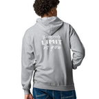 'YOUR ONLY LIMIT IS YOU' HOODED JACKET