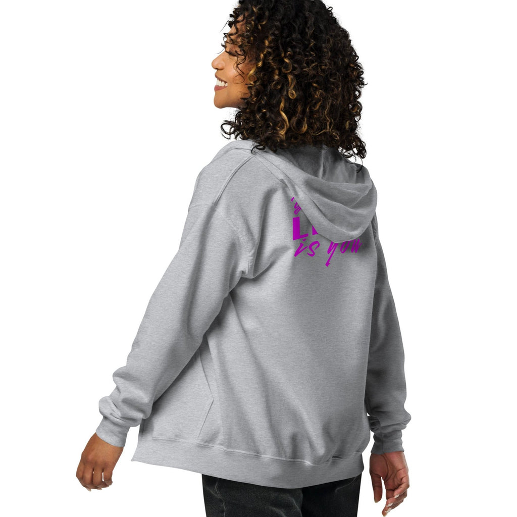 'YOUR ONLY LIMIT IS YOU' HOODED JACKET