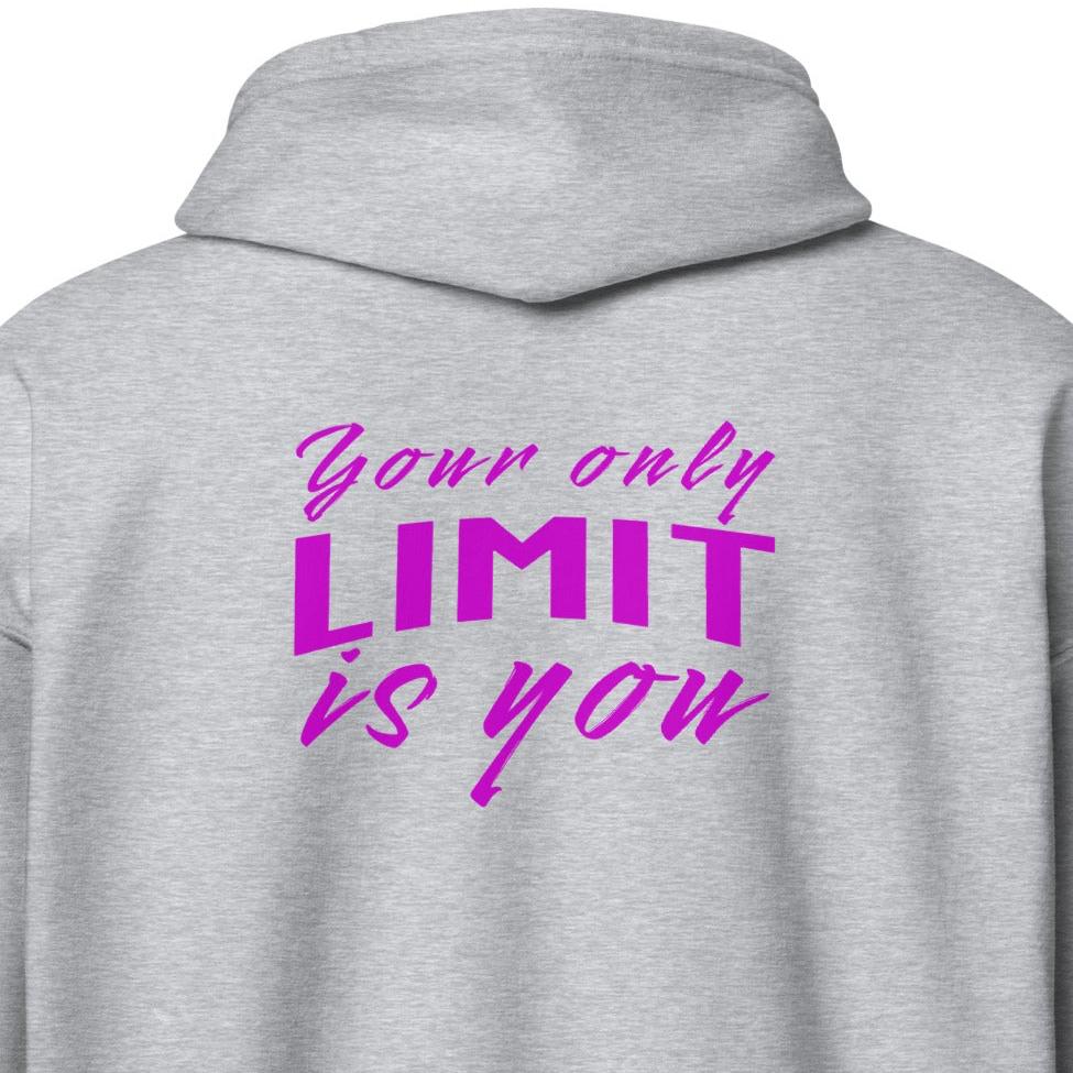 CASACO COM CAPUZ  'YOUR ONLY LIMIT IS YOU'