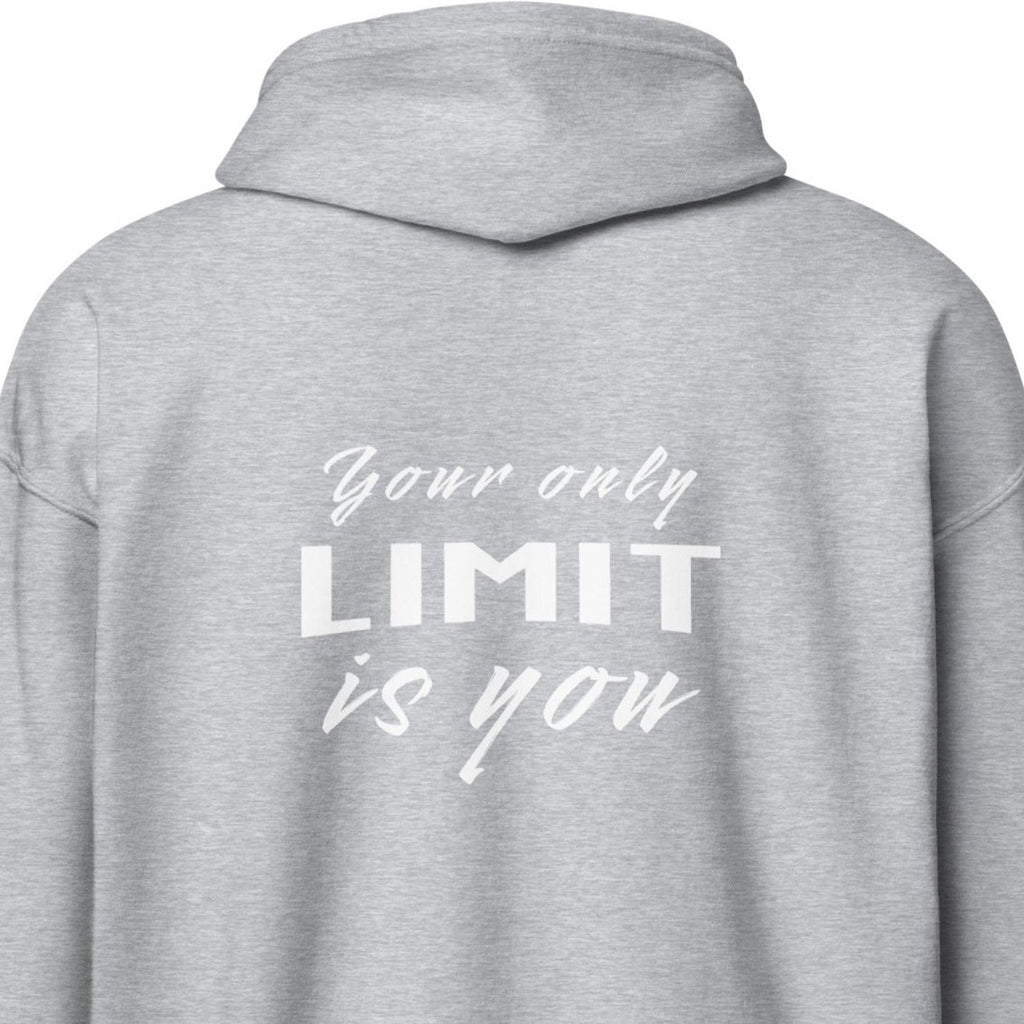 'YOUR ONLY LIMIT IS YOU' HOODED JACKET