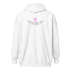 'POSITIVE VIBES ONLY' HOODED JACKET