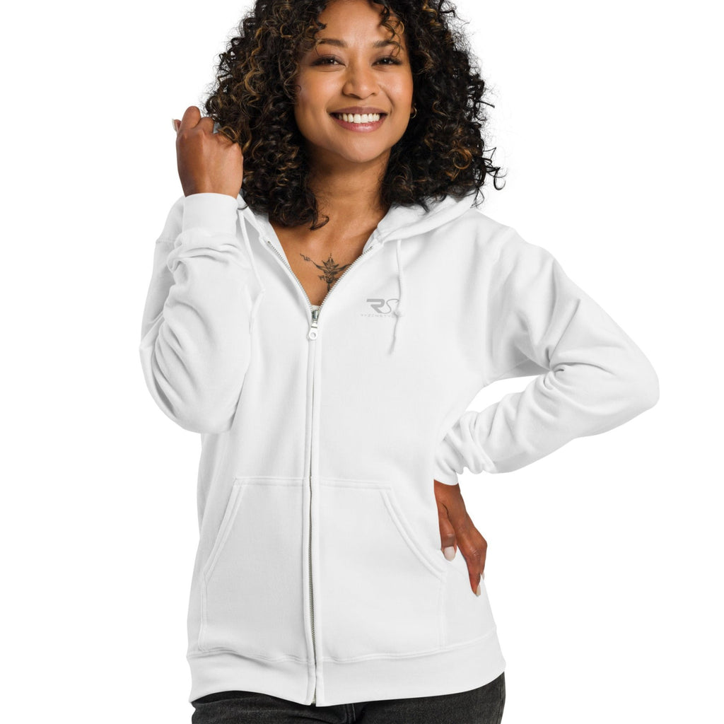 'POSITIVE VIBES ONLY' HOODED JACKET