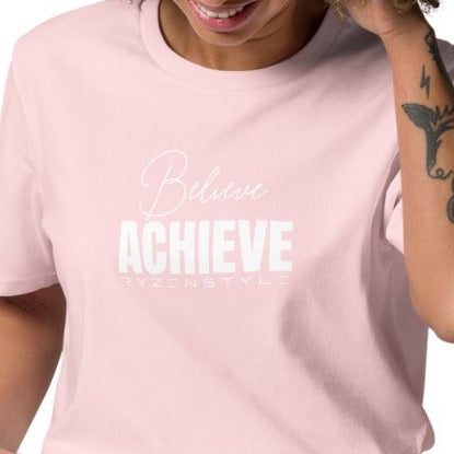 T-SHIRT ‘BELIEVE ACHIEVE’