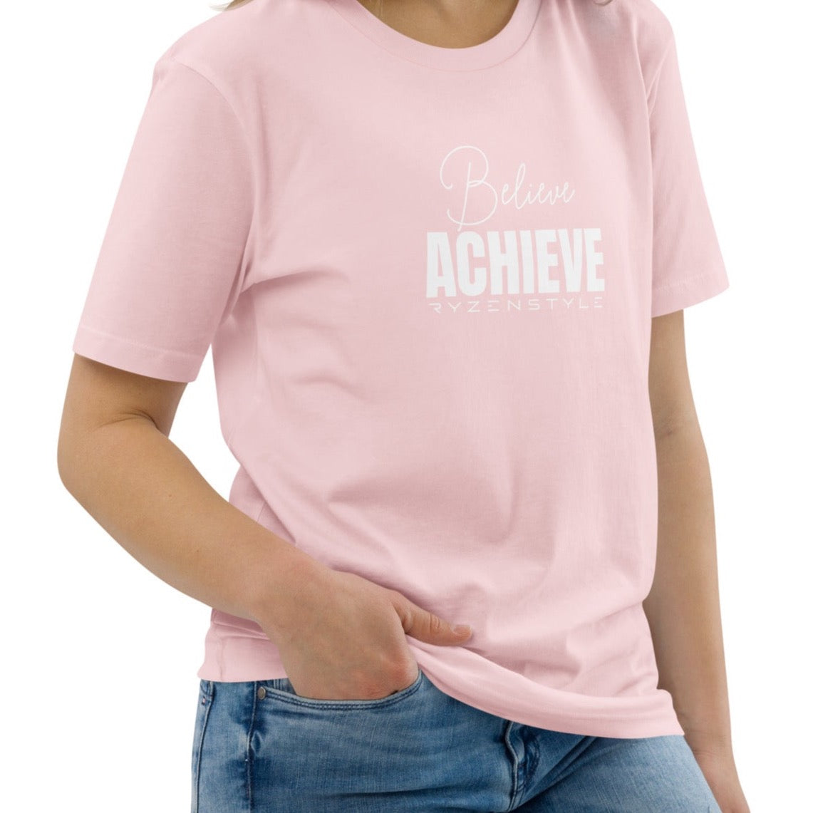 T-SHIRT ‘BELIEVE ACHIEVE’