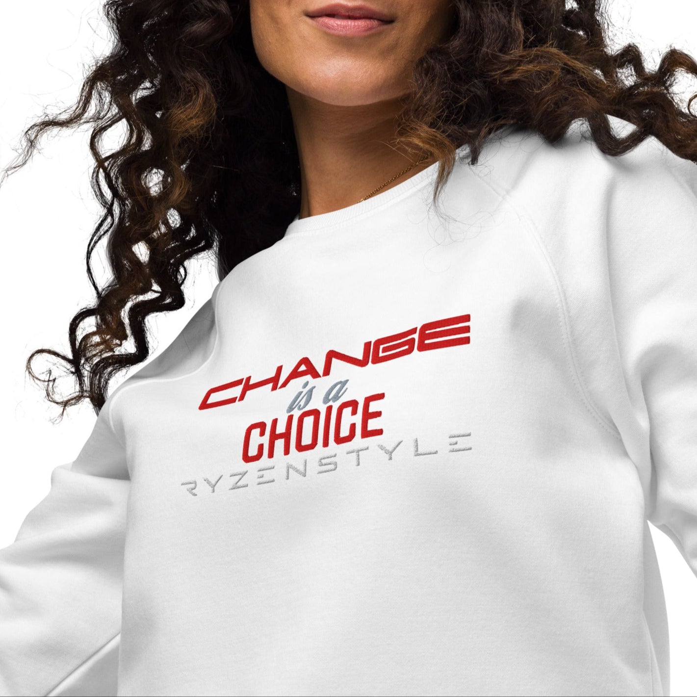 SWEATSHIRT 'CHANGE IS A CHOICE’