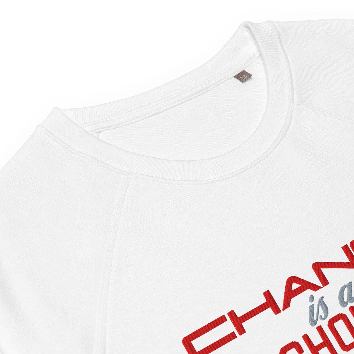 SWEATSHIRT 'CHANGE IS A CHOICE’