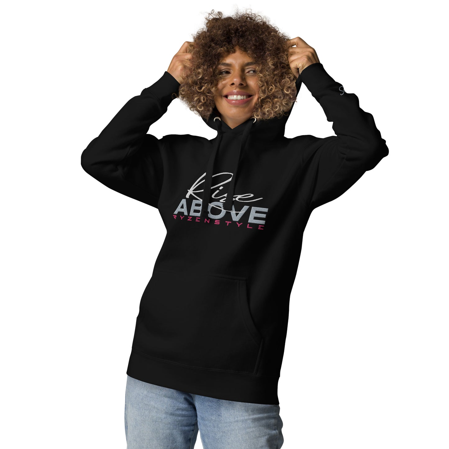 HOODIE PREMIUM ‘RISE ABOVE’