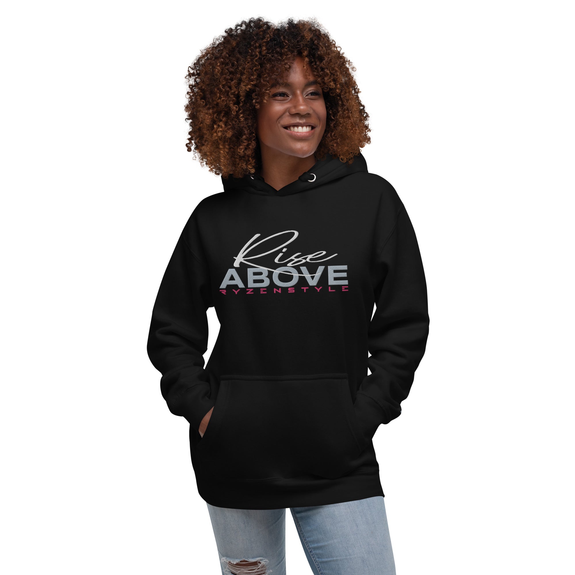 HOODIE PREMIUM 'RISE ABOVE’