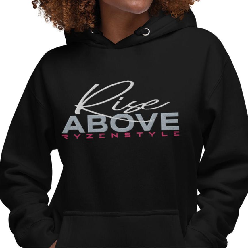 HOODIE PREMIUM ‘RISE ABOVE’