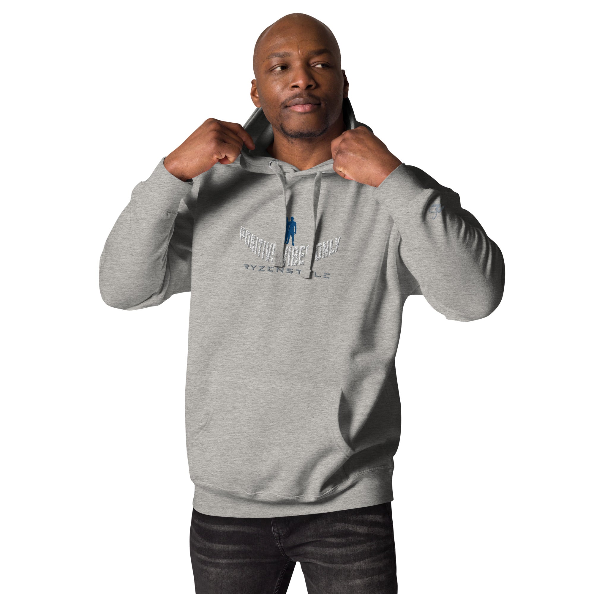 HOODIE PREMIUM 'POSITIVE VIBES ONLY’