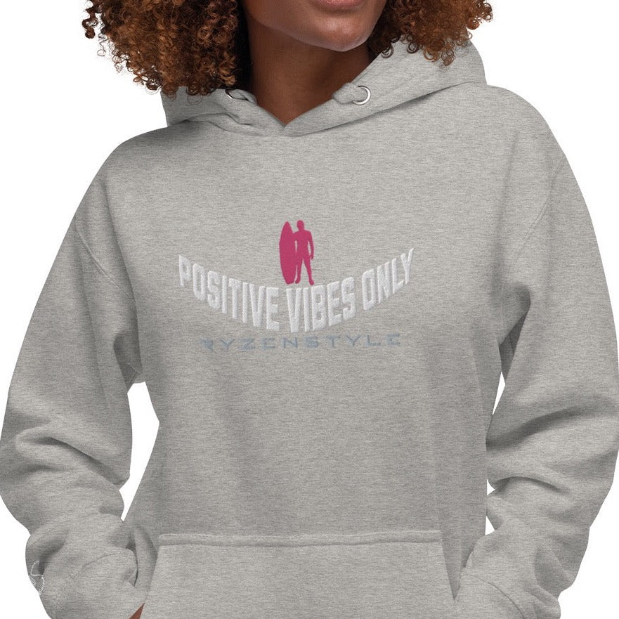HOODIE PREMIUM 'POSITIVE VIBES ONLY’