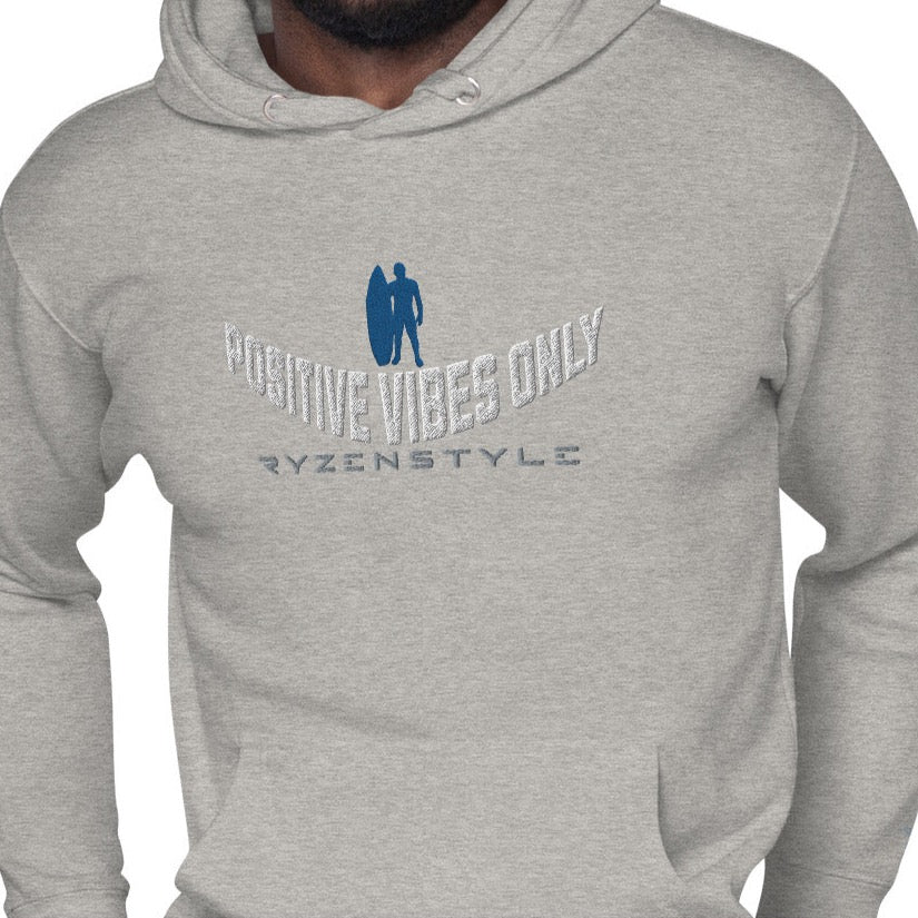 HOODIE PREMIUM ‘POSITIVE VIBES ONLY’