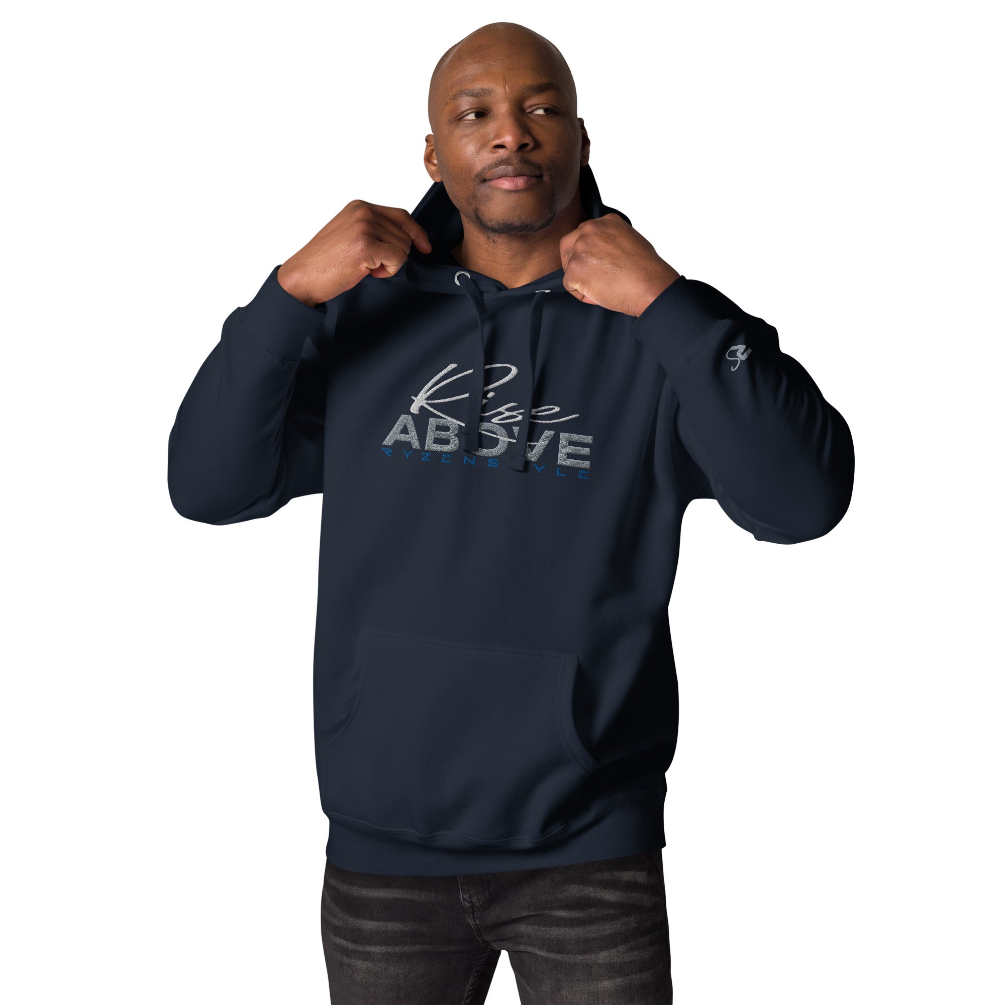 HOODIE PREMIUM 'RISE ABOVE’