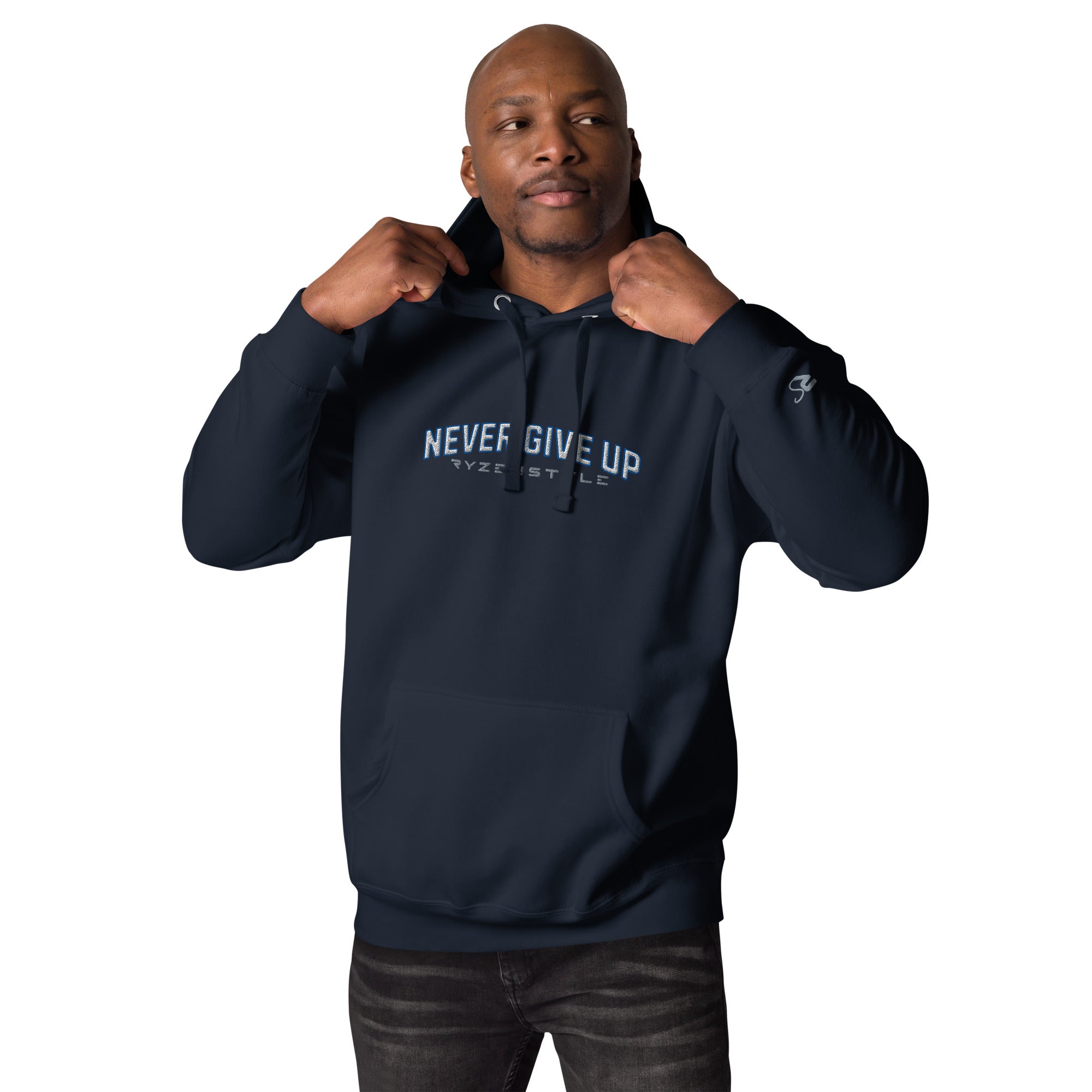 HOODIE PREMIUM 'NEVER GIVE UP’