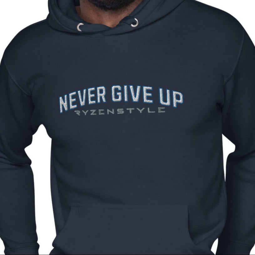 HOODIE PREMIUM 'NEVER GIVE UP’