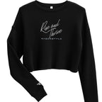 CROP SWEATSHIRT 'RISE AND THRIVE'